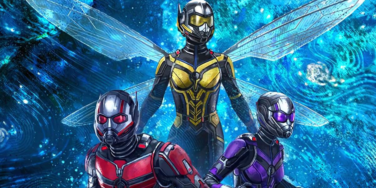 Segmento del póster de 'Ant-Man y la Avispa Quantumania'