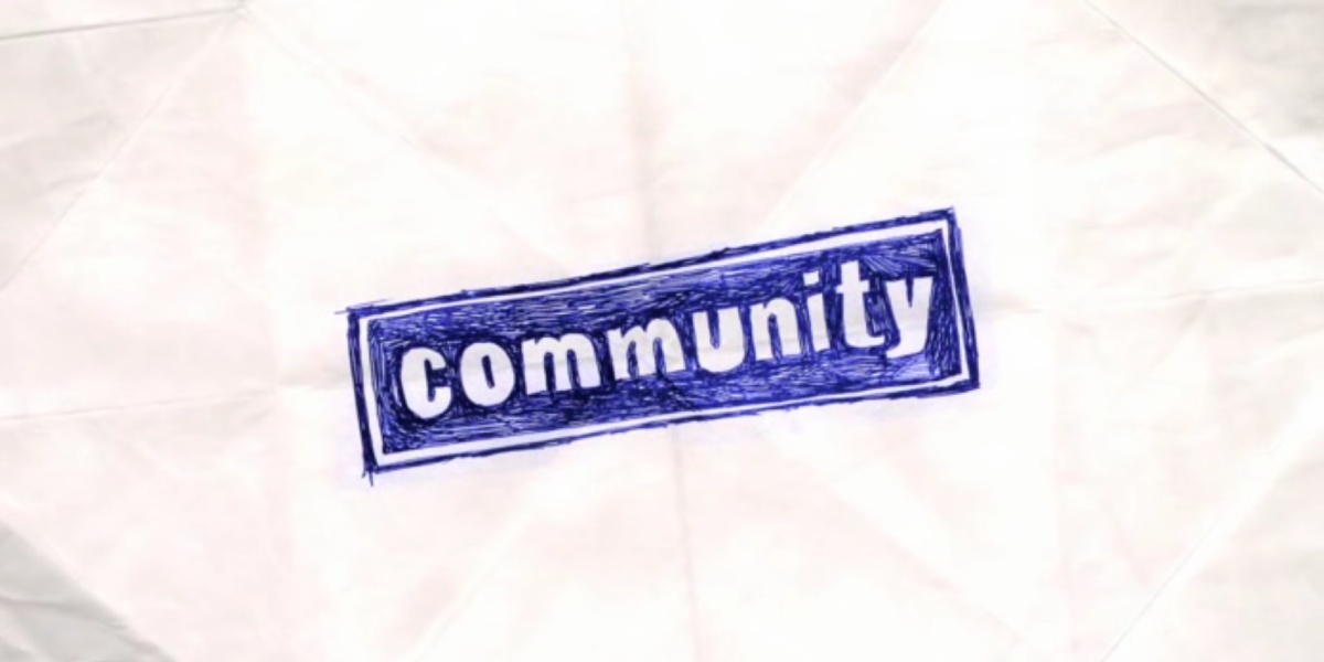 Cartela principal de Community