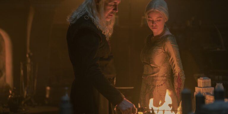 La daga valyria, Viserys y Rhaenyra