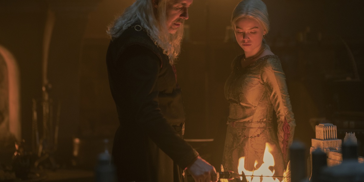 La daga valyria, Viserys y Rhaenyra