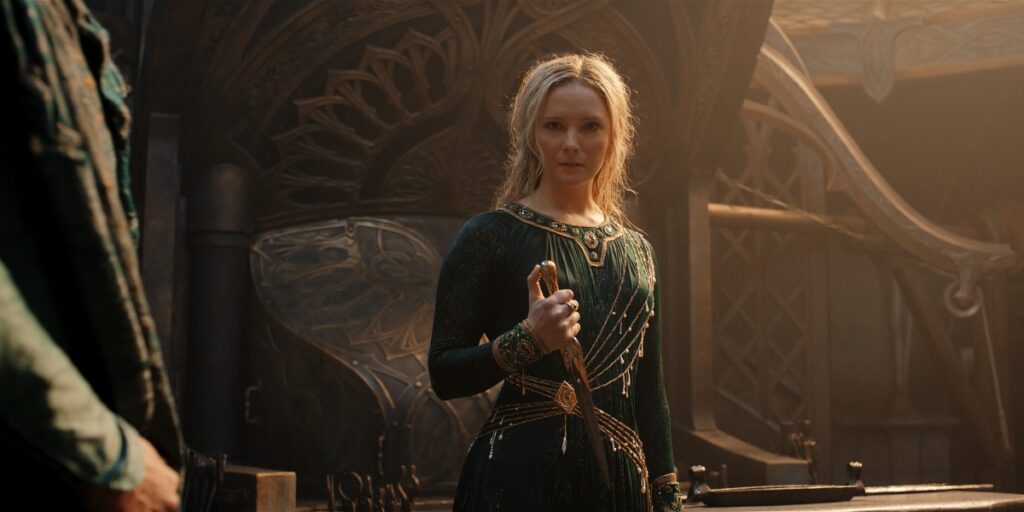 Galadriel en Los anillos de poder 1x08