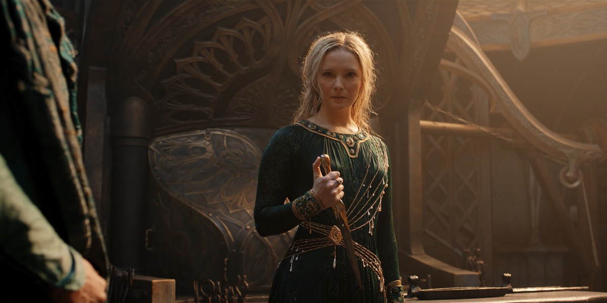 Galadriel en Los anillos de poder 1x08