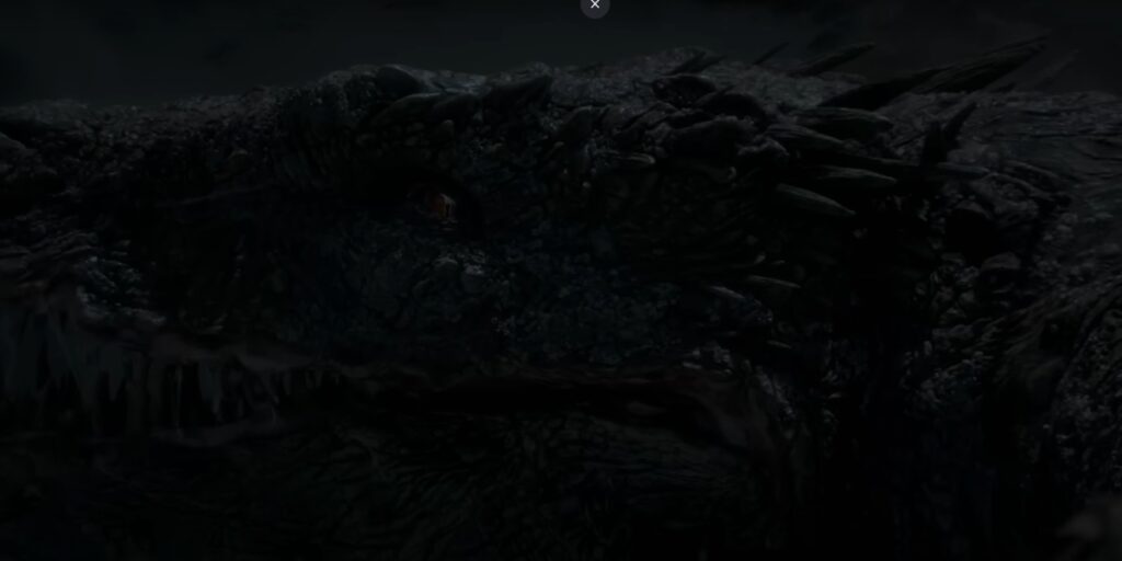 Vhagar es uno de los dragones que conquistaron Poniente