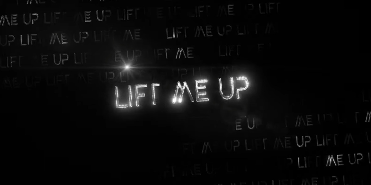 Portada letra de 'Lift me up'