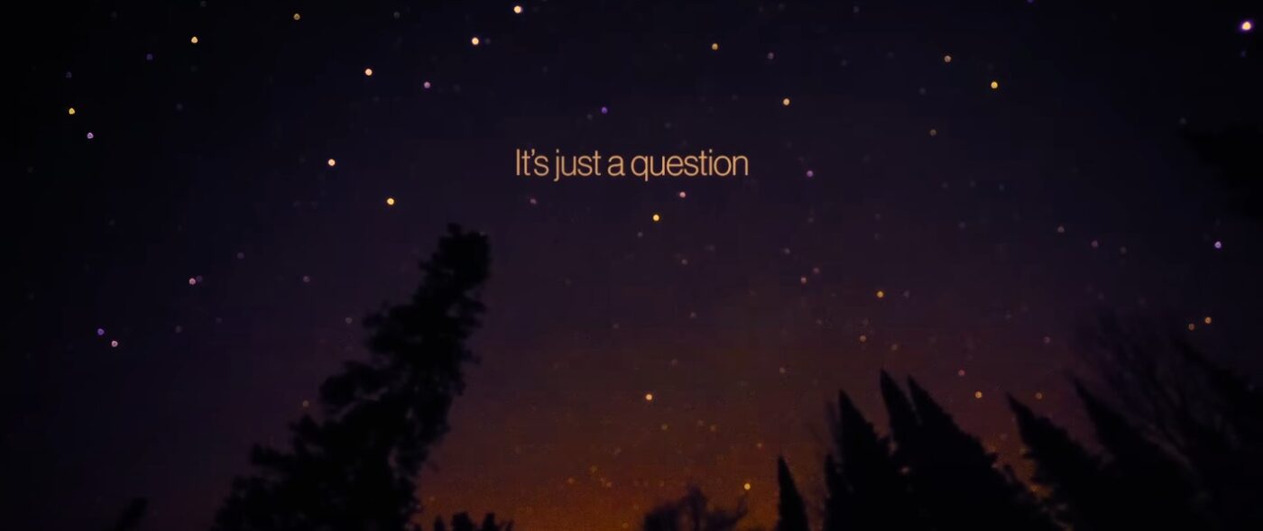 Portada letra de 'Question...?'