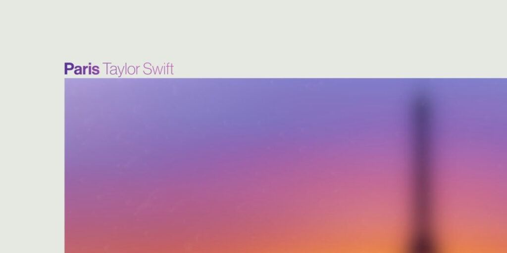 Significado de 'Paris', de Taylor Swift