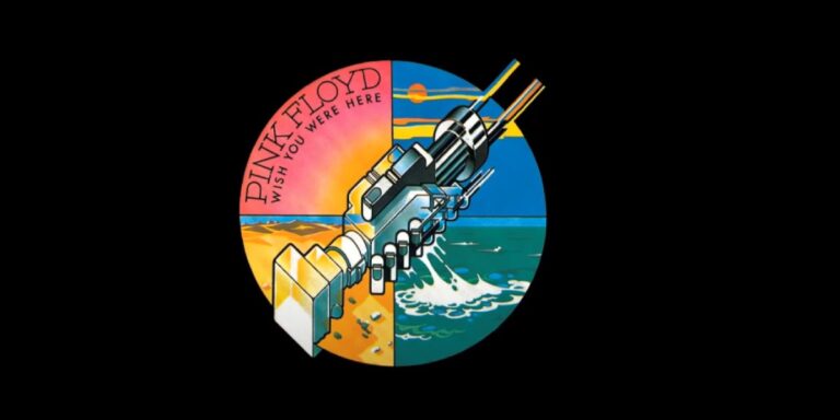 Portada de la letra de Shine on you crazy diamond partes i a v