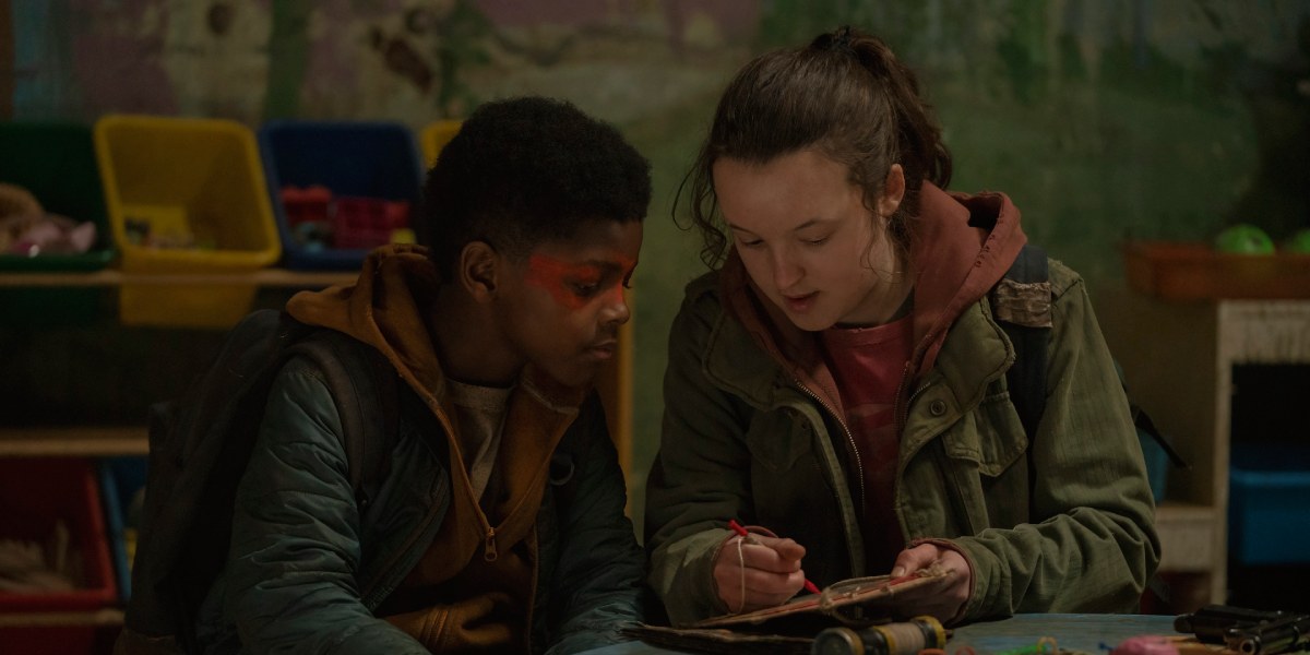 Sam y Ellie en 'The last of us' 1x05