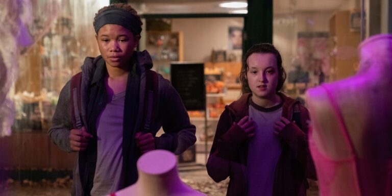 Riley y Ellie en 'The last of us' 1x07