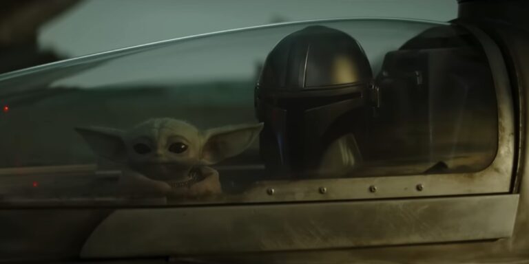fotograma del tráiler de 'the mandalorian'