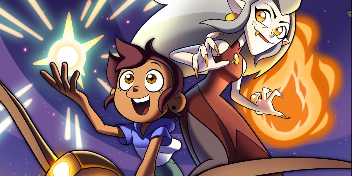 Imagen promocional de la primera temporada de 'The owl house' o 'Casa búho'