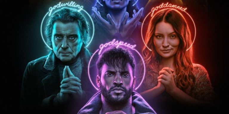 Segmento del cartel de 'American gods'