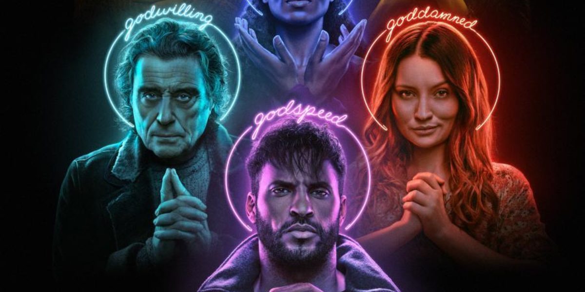 Segmento del cartel de 'American gods'