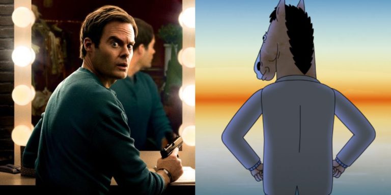Collage con carteles de 'Barry' y 'Bojack Horseman'