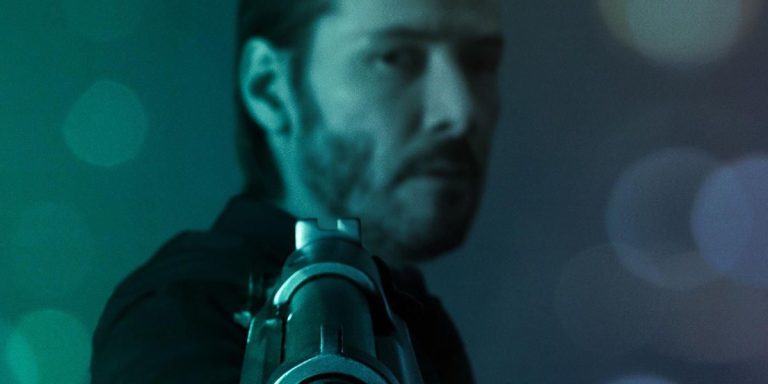 Segmento del póster de 'John Wick'