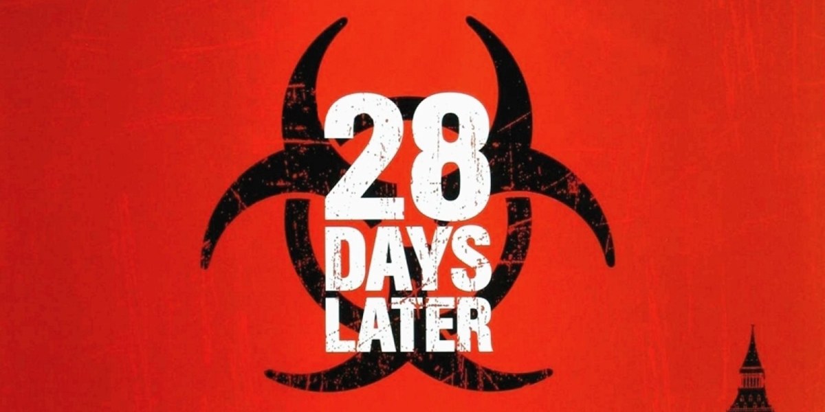Segmento del póster de '28 días después'