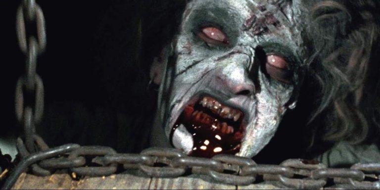 Fotograma de 'The Evil dead' en el que sale Cheryl