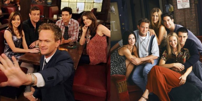 Collage de 'Friends' y 'Cómo conocí a vuestra madre'