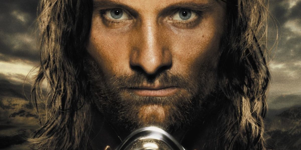 Segmento del póster de 'El retorno del rey'