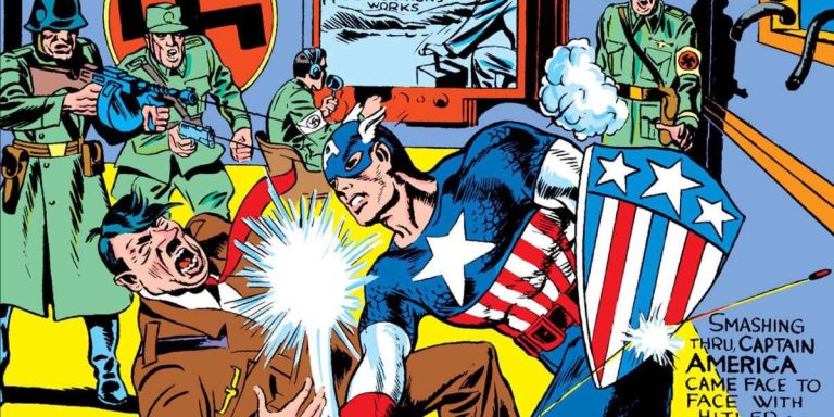 Portada del primer 'Capitán América'