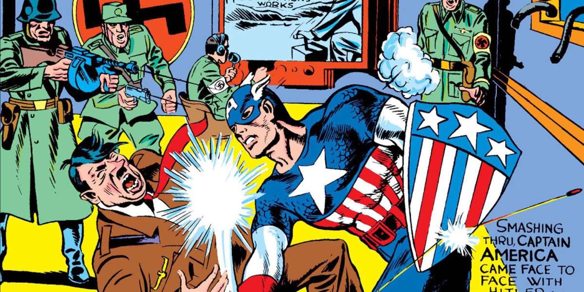 Portada del primer 'Capitán América'