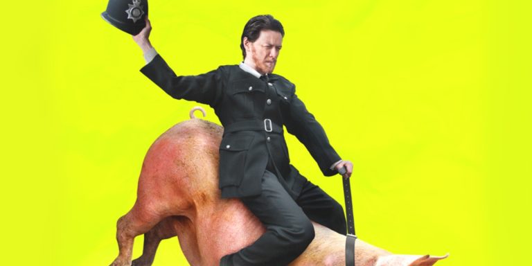 Póster de 'Filth', un detective asqueroso