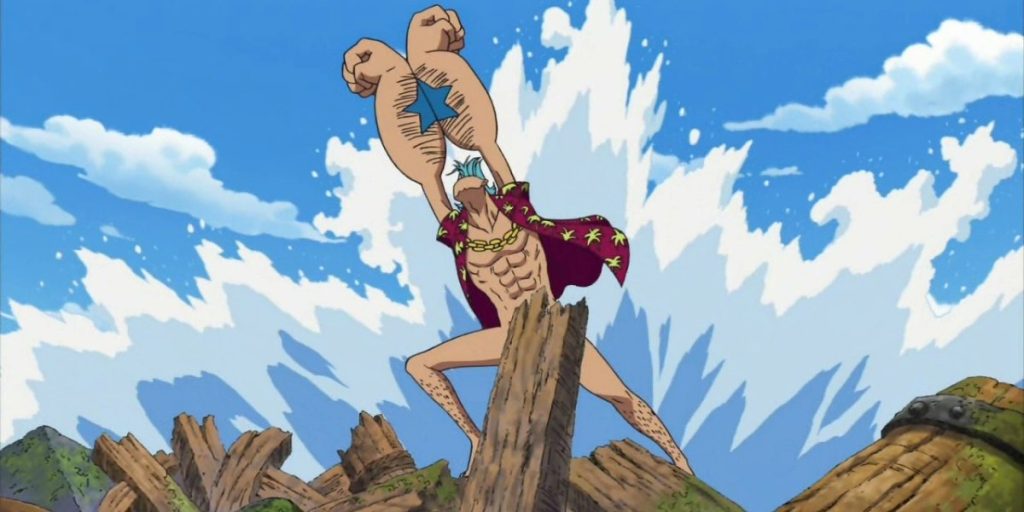 Franky posando.