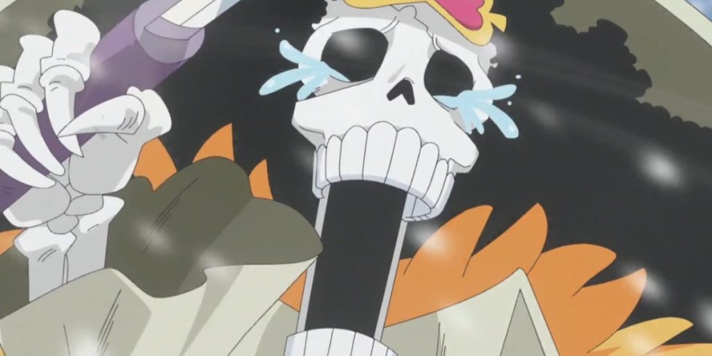 Brook después del salto temporal.