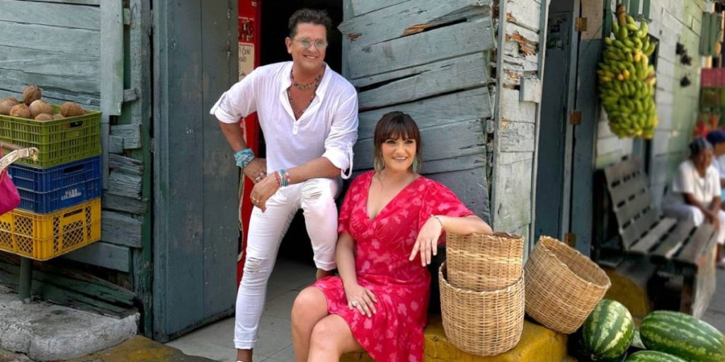 portada de 'tres dias en cartagena', de Rozalen y Carlos Vives