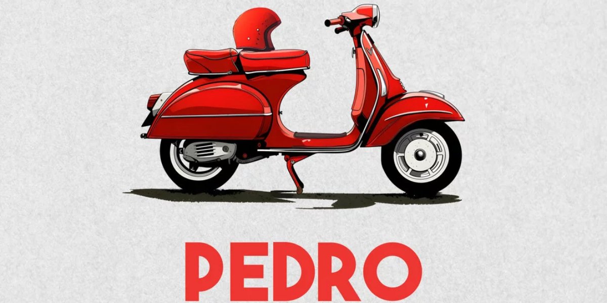 Portada del sencillo "Pedro".