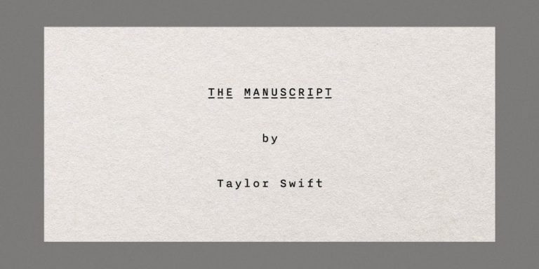 Letra de 'The manuscript'