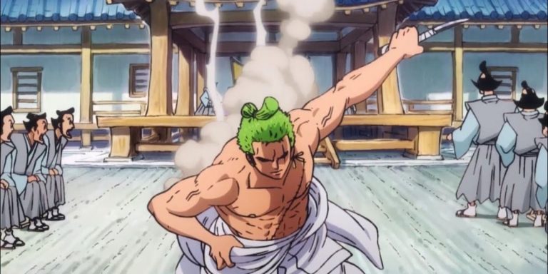 Zoro en Wano.
