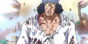 Kuzan después del salto temporal.