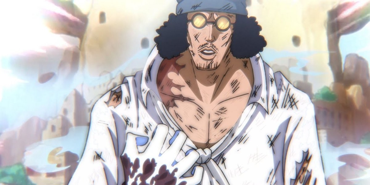 Kuzan después del salto temporal.