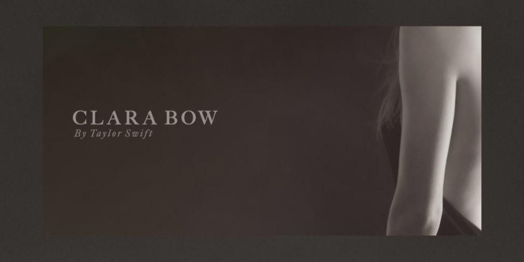 Letra de 'Clara Bow'
