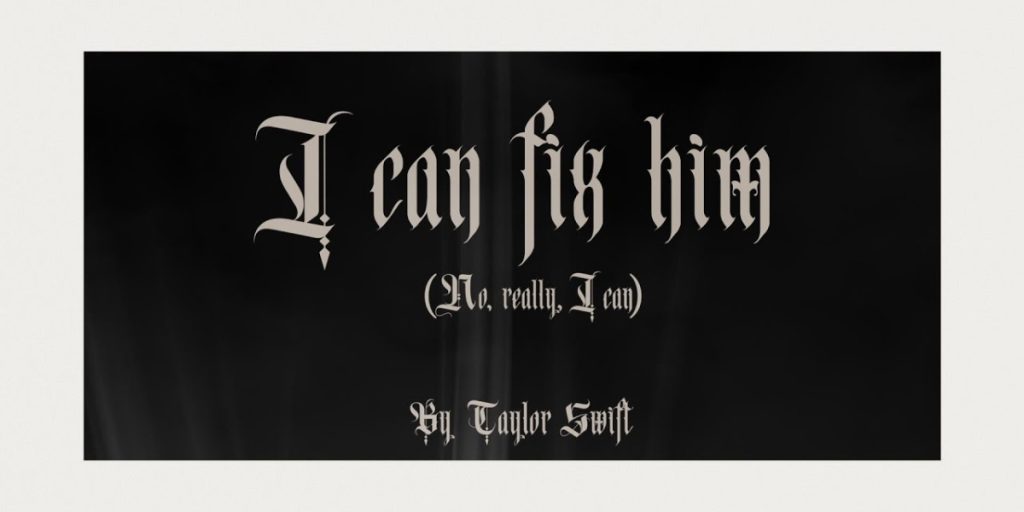 Letra de 'I can fix him (No, really, I can)'