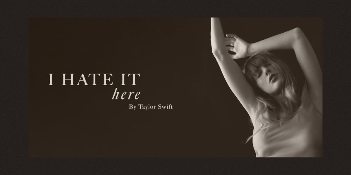 Letra de ‘I hate it here’ (español e inglés), de Taylor Swift