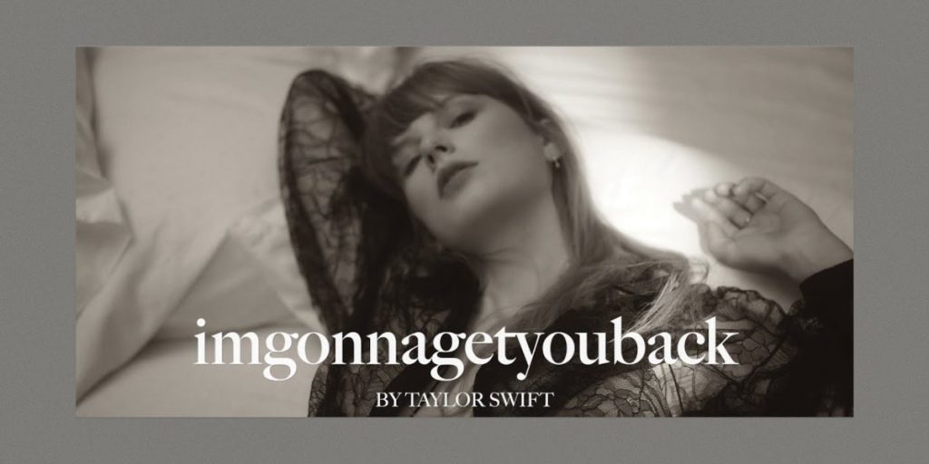Letra de 'imgonnagetyouback'
