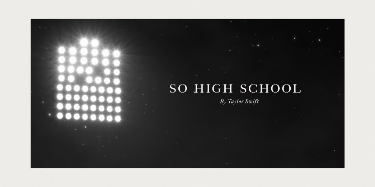 Letra de 'So high school'