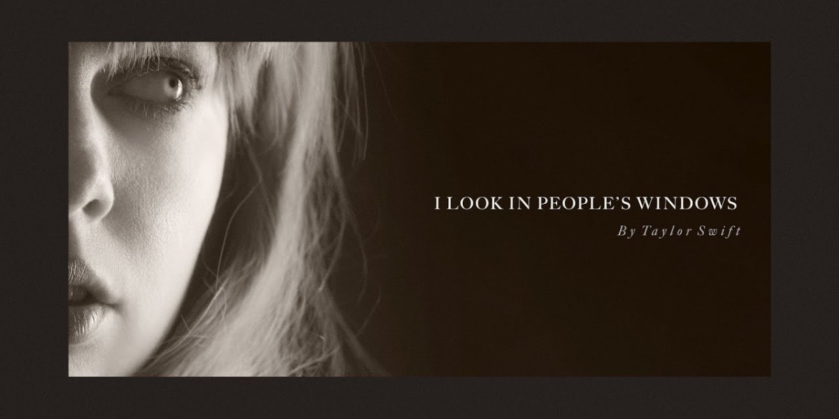 Letra de ‘I look in people’s windows’ (español e inglés), de Taylor Swift